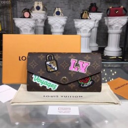 Replica Louis Vuitton Sarah Wallet My LV World Tour