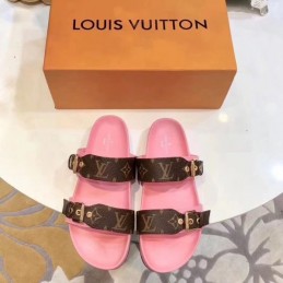 Replica Louis Vuitton Bom Dia Flat Mule Sandal